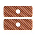 thumbnail image 7 of Yayeee Faucet Mat for Kitchen Sink 14.7" Diatomite Long Splash Guard Pad, Red Stripes Pattern, 2 Pack, 7 of 7