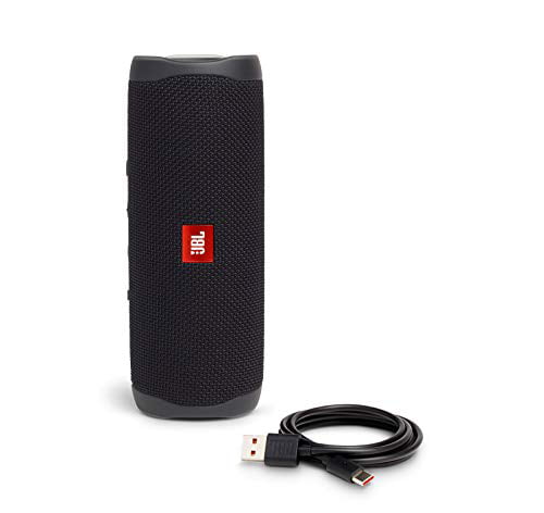 voldgrav nedenunder cerebrum JBL Flip 5 Portable Waterproof Wireless Bluetooth Speaker - Black -  Walmart.com