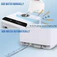 Moosoo Countertop Dishwasher, Mini Portable Dishwasher, Dishwasher with