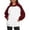 Wine, variant on Women's Hoodies Sweatshirts Oversized Hoodies For Women Pullover Sweatshirt Raglan Sleeves Hoodie Gray S