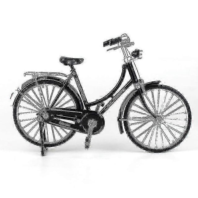 26-27 1:10 Alloy Classic Retro Bicycle Model Ornament