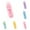 5 Colors, variant on Vivcore Retractable Pencil Eraser, Soft Pink Large Rubber Eraser with Sliding Plastic Sleeve for Clean Corrections, Office and Home Stationery Supplies, 1 Count