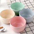 thumbnail image 5 of Eease 8pcs Bamboo Rice Ramen Mixing Bowls Eco-Friendly Dinnerware, 5 of 6