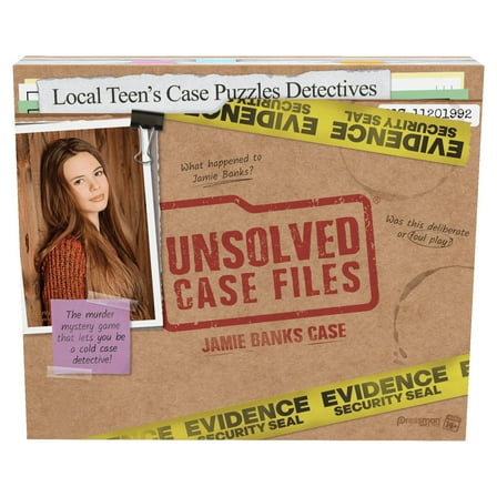 Pressman Unsolved Case Files: Jamie Banks - Crime Solving Party Game