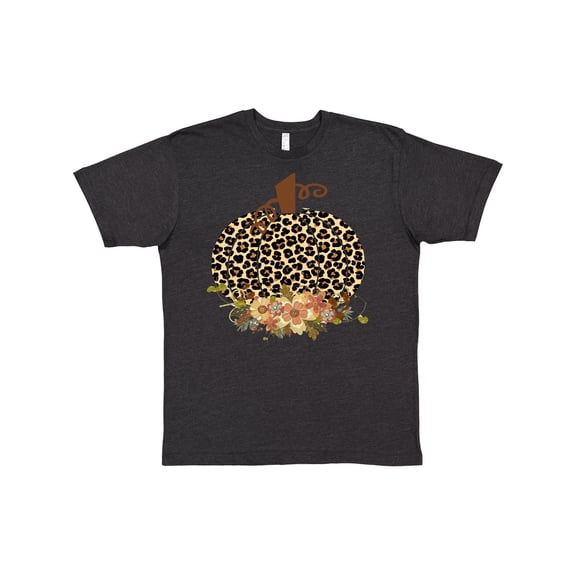Inktastic Cheetah Print Pumpkin T-Shirt