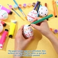 thumbnail image 5 of 12 Pcs DIY Paper Mache Easter Eggs 3 Inch White Fillable Empty Blank Eggs for Baket Stuffers Easter Theme Party Favors Hunt Classroom Prize Painting Craft Supplies, 5 of 6