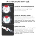 thumbnail image 2 of 0-100n.m Hard Digital Torque Wrench Professional Torquemeter Alloy Steel Anti-rust Dial Indicator Hand Tools Measurement Pointer, 2 of 5