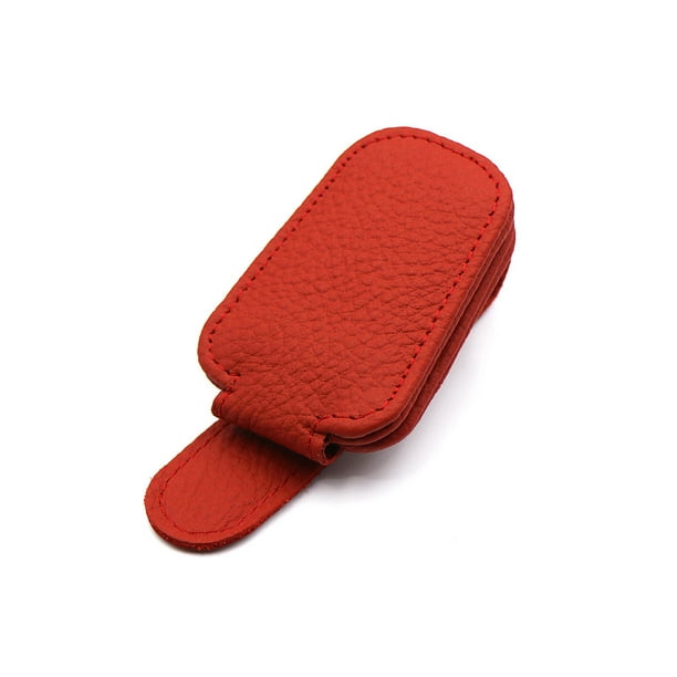 Speravity Clip para gafas de coche, funda para gafas de sol, soporte para organización de interiores automotrices Kits de molduras para tableros de automóviles Rojo Speravity VI015527-02