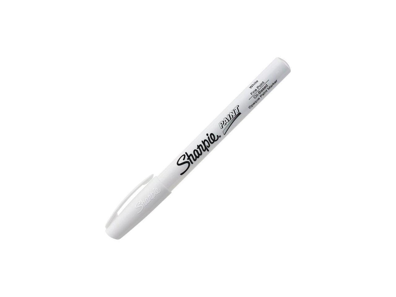 SHARPIE Fine Point Paint Marker [Set of 3] Color: White : Arts, Crafts &  Sewing 