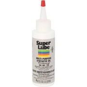 Super Lube 51004 Synthetic Oil with PTFE, High Viscosity, 4 oz Bottle,Translucent white(Packaging may vary)