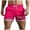 d-Hot Pink, variant on Kcolen Men Swim Trunks Soild Color Beach Swimming Shorts Stretchy Upf Swimsuit for Men Mens Swim Trunks Beach Summer Loose Fit Swimwear