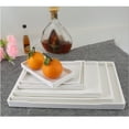 thumbnail image 6 of Melamine Tray European Style Tea Serving Tray Hotel Guest ×16cm 22.2x16.0cm, 6 of 8