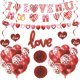thumbnail image 1 of Juego de globos para fiesta de San Valentín, 43 piezas, LOVE Banner, 1 of 2
