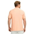 thumbnail image 2 of Men's IZOD Solid Advantage Performance Short-Sleeve Polo Color: Dubarry Size: XL, 2 of 4
