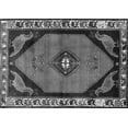 thumbnail image 1 of Ahgly Company Indoor Rectangle Persian Gray Traditional Area Rugs, 7' x 9', 1 of 1