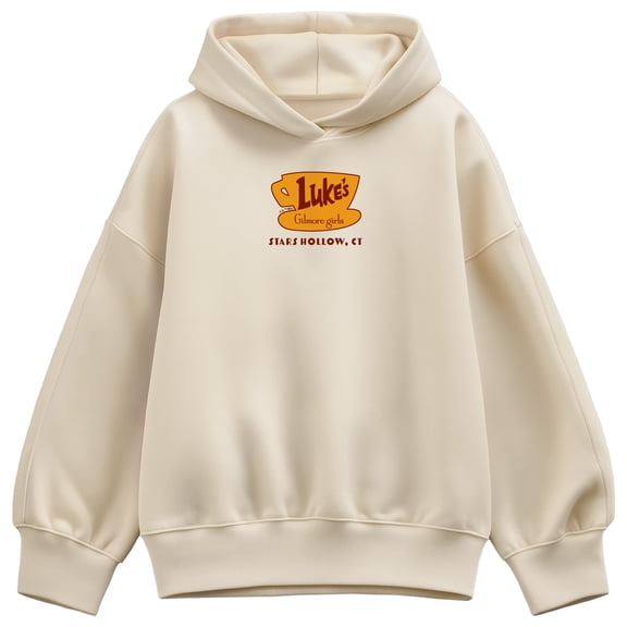 Gilmore Girls - Luke's Diner Oversized Fleece Hoodie Sweatshirt