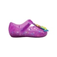 thumbnail image 2 of The Little Mermaid Unisex Kids Jelly Mary-Jane Sandal, Adjustable Strap, Purple Glitter, Toddler, 2 of 7