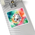 thumbnail image 4 of Funny Watercolor Adorable Bull Terrier Peeking Through Torn Paper Effect Vinyl Sticker Bully Dog Lovers Gifts Idea Waterproof Decal Art Decor - 00026, 4 of 5