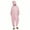 Pink, variant on FAWUUDO Onesie Adult Unisex Christmas Zipper Pajamas Animals One Piece Homewear for Women Men Yellow