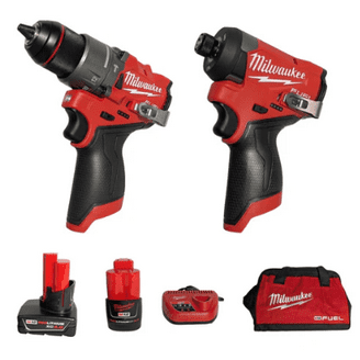 Milwaukee M18 Power Set Drill: 6-Tool Lithium-Ion Cordless Combo
