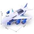thumbnail image 3 of Avión De Juguete Música Historia Simulación Pista Inercia Avión De Juguete Para Niños Avión De Pasajeros De Gran Tamaño Avión De Pasajeros Para Niños Coche De Juguete. Moyic FN003203-01, 3 of 6