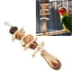 thumbnail image 4 of Juguete Para Morder Pájaros, Juguete Decorativo Inofensivo Para Masticar Loros, Hojas De Maíz, Alivio Del Aburrimiento Para Periquitos Para Cacatúas ANGGREK Otros, 4 of 8