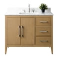 thumbnail image 5 of Vanity Art 42" Single Sink Bathroom Vanity Cabinet with Ceramic Countertop, 5 of 10