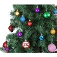 thumbnail image 2 of 24Pcs Christmas Tree Balls Decorations Shatterproof Thanksgiving Wedding Parties Mini Tree Decor Ornaments (One Size, Dark Green_24pcs/1Box), 2 of 7