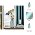 thumbnail image 6 of Decorative Blue Glass Vase - 9 Inch Modern Flower Vase for Home, Office, Bedroom, and Living Room, 6 of 10