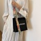 thumbnail image 5 of Bolso bandolera de lona Bolso vagabundo de gran capacidad con bolsillos Bolso de compras para mujer FLhrweasw Nuevo, 5 of 9