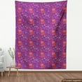thumbnail image 3 of Ambesonne Gaming Fabric by the Yard Upholstery, Game Items Illustration Art, 5 Yards, Purple Burnt Sienna, 3 of 4