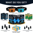 thumbnail image 2 of PawPets Collar antiladridos – Collar de perro de entrenamiento sin golpes – Humane con vibración y ladrido sonoro collar para perros pequeños, medianos y grandes, 5 – 110 libras – 2 unidades – ideal c, 2 of 5