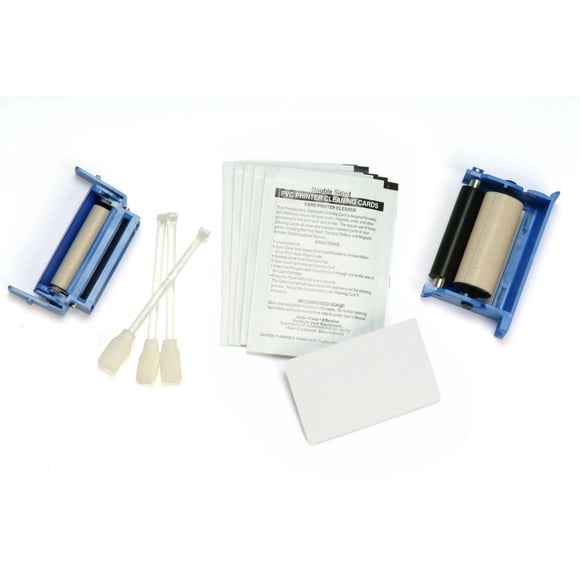 Zebra 105999-302 Kit de Cartes de Nettoyage pour Imprimantes ZXP Série 3 - Lot de 4 (Remplacé 105999-301)