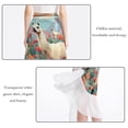 thumbnail image 2 of Alpaca Stylish Summer Chiffon Beach Dress with Polyester Straps - Women's Summer Dresses, 2 of 6