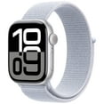 thumbnail image 1 of Pre-Owned Apple Watch Series 10 (GPS+LTE, 42mm) - Silver AL/Blue SL - A3001 (90%+ Battery), 1 of 1