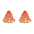 thumbnail image 4 of Baohd Women Luxury Beach Scarf Convenient And Stylish Must-Have For Beach Lovers orange 2Set, 4 of 6