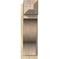 thumbnail image 2 of Ekena Millwork 8"W x 26"D x 26"H Funston Rough Sawn Craftsman Outlooker, Douglas Fir, 2 of 4