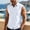White, variant on WIZUTIZ Mens Casual Linen Tank Tops for Summer Cooling Beach Shirts Fitted Sleeveless T-Shirt Button Down Shirt Workout Tees