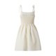 thumbnail image 4 of VISgogo Vestido sin mangas para mujer con color sólido, correas de espagueti ajustables Ropa de decoración plisada VISgogo moda, 4 of 9
