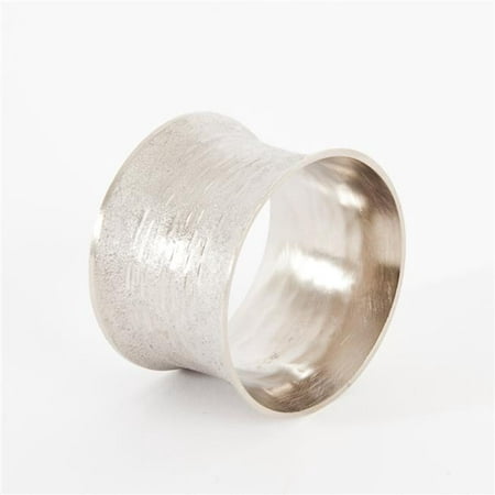 UPC 789323283405 product image for SARO NR157.S Brushed Silver Napkin Ring Silver - Set of 4 | upcitemdb.com