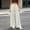 #0460-White, variant on Womens High Waist Drawstring Wide Leg Pants with Pockets Loose Casual Artistic Trousers Bottoms for Daily Street