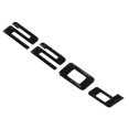 thumbnail image 1 of Bmw 220d Inscripción Trasera Para Tapa Maletero, Insignia, Emblema, Serie 2, Negro Brillo, 1 of 1