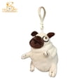 thumbnail image 3 of Llavero de peluche de perro Pug feo, animales pequeños, lindo cachorro Shar Pei, juguete de peluche, colgante Kawaii, muñeco de dibujos animados suave, decoración, regalos para niñas y niños, 3 of 5