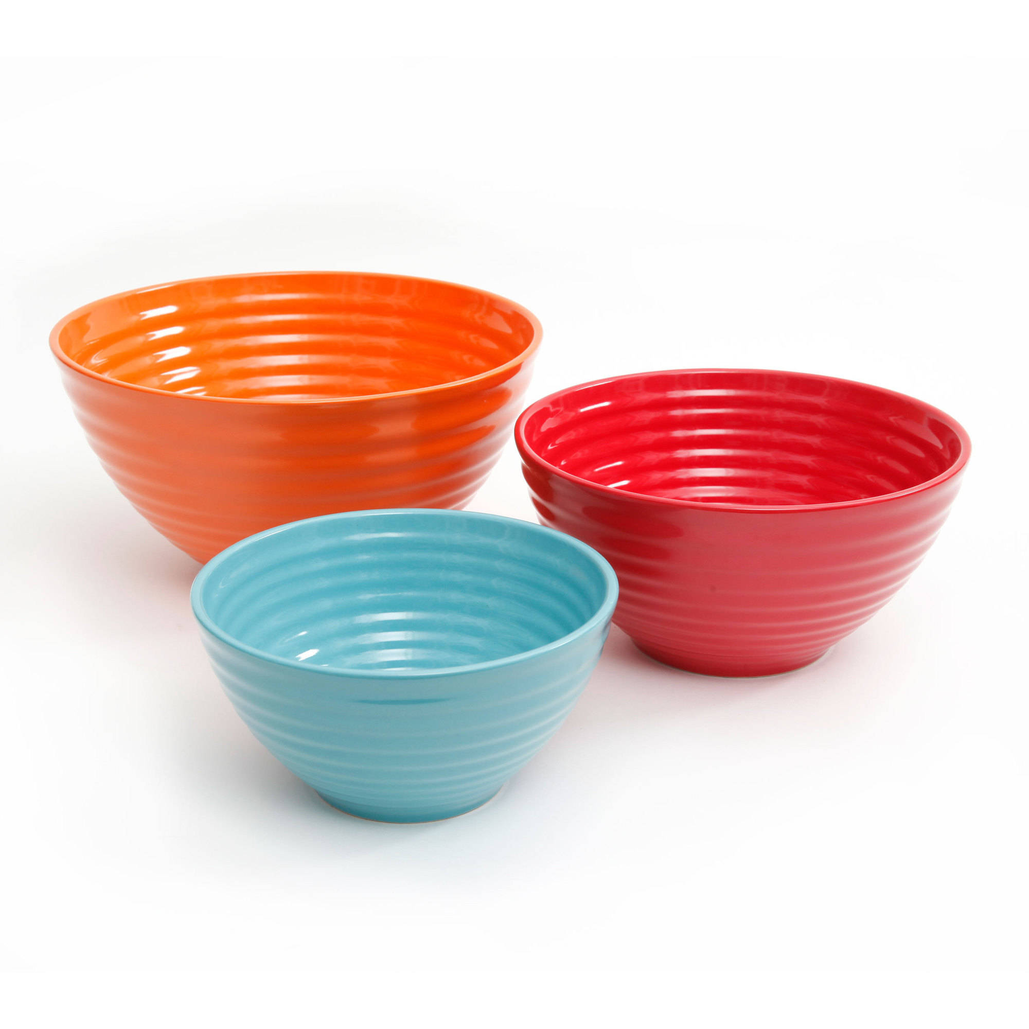 The Pioneer Woman Flea Market 3-Piece Ceramic Tableware Bowl Set - image 2 of 10