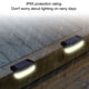 thumbnail image 3 of Luces Solares para Cubierta, Paquete de 6 Luces Lideró A Impermebles Para Exteriores, Luces Solares Para Patio Exterior, Escaleras, Jardín, 3 of 7