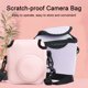 thumbnail image 3 of SUSUchens - Funda protectora para cámara, a prueba de polvo, golpes, antiarañazos, orificios de posicionamiento precisos con cuerda para colgar, para Instax Mini12, color verde claro, 3 of 8