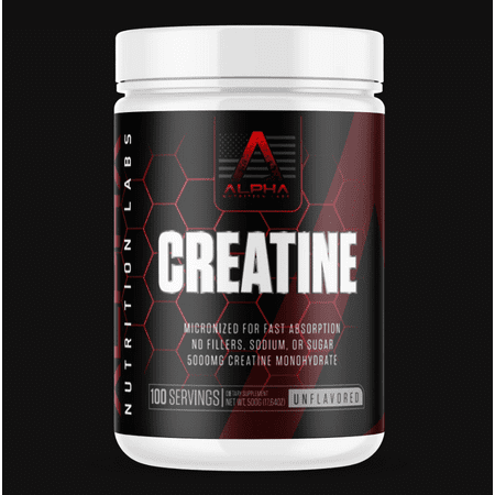 Creatine Monohydrate 500g – Pure, Micronized, 100 Servings for Muscle, Strength & Endurance