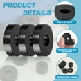 thumbnail image 3 of 12pcs Rubber Spacers 27mm OD x 10mm ID x 6mm Height Round Anti Vibration Spacer, 3 of 6
