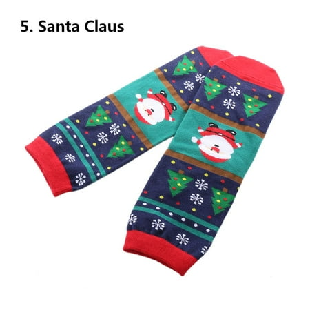 

Unisex Soft Xmas Gifts Causal Christmas Socks Cotton Winter Warm Multi-Color 5