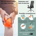 thumbnail image 5 of 3 Pcs Étireur de Jambe Planche en Mousse pour Squats Mollets, 5 of 5